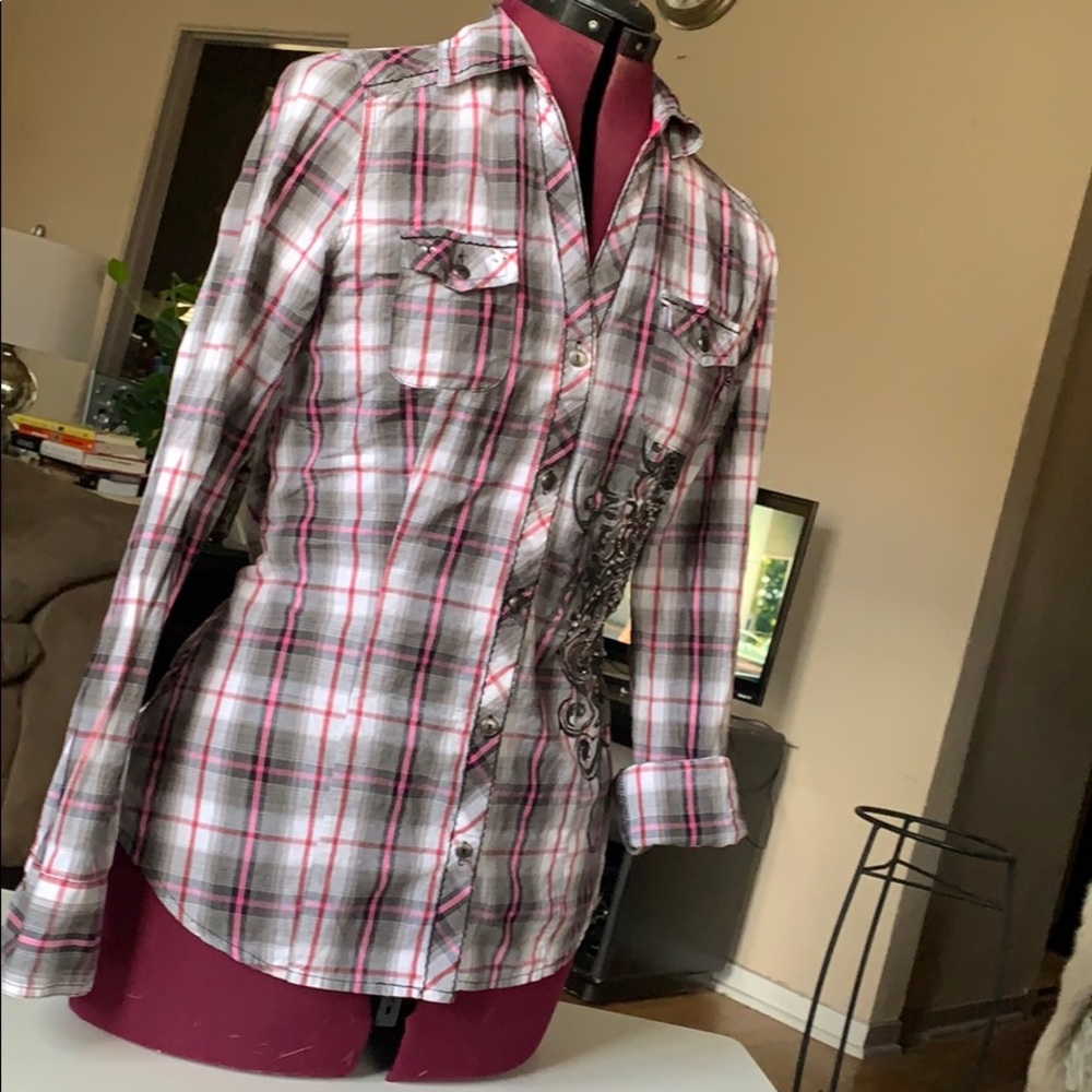 Maurices Premium button-down blouse